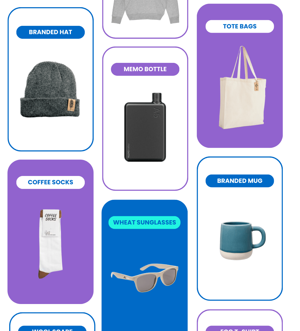 Hero swag and merch desktop