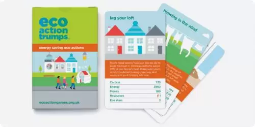 Climate Emergency Action card game - 8607